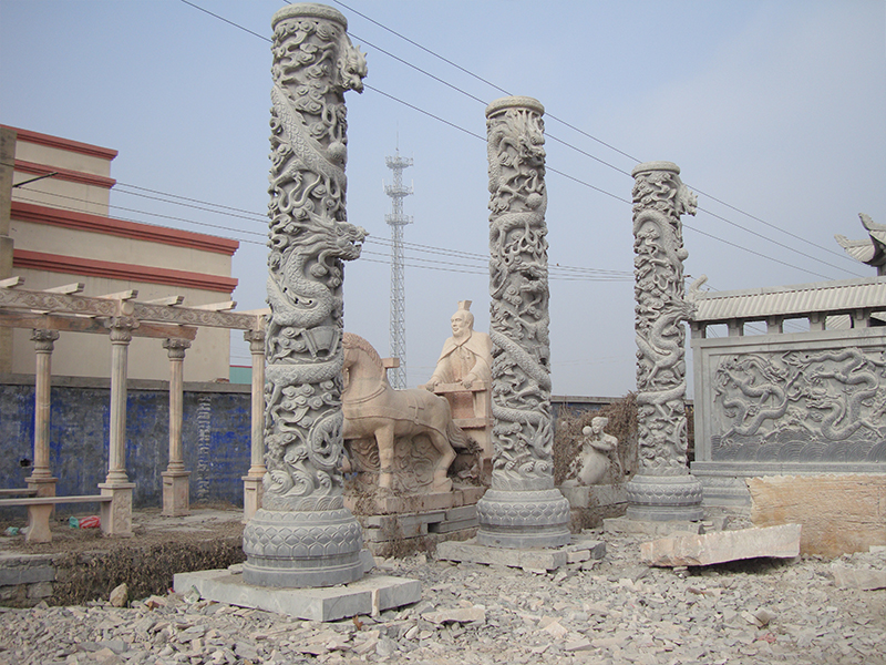 石龍柱雕刻技術的歷史傳承